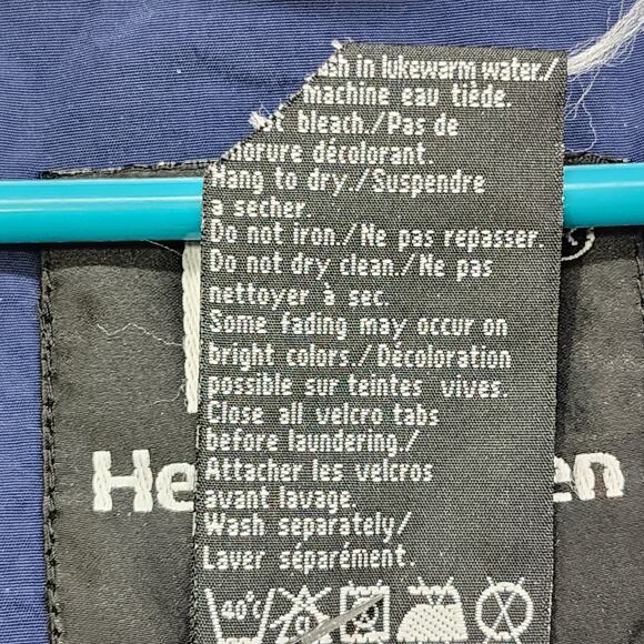 Vintage Helly Hansen Jacket Mens M Purple 1/2 Zip Pullover Windbreaker Vented - Picture 9 of 12